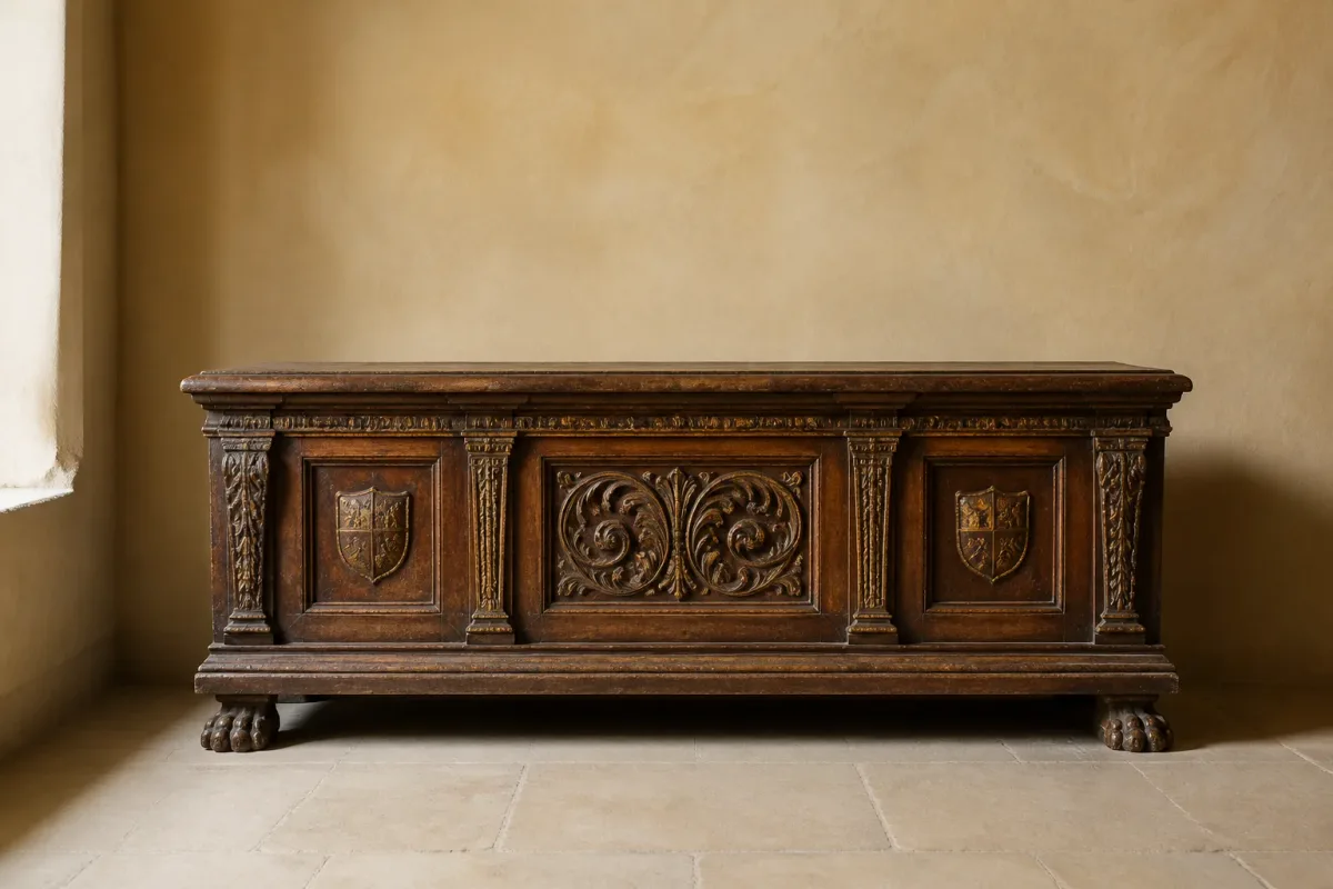 Antique Italian Furniture: Cassoni, Walnut & How to Identify