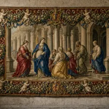 Dating Antique Italian Tapestries by Weave, Border and Marks