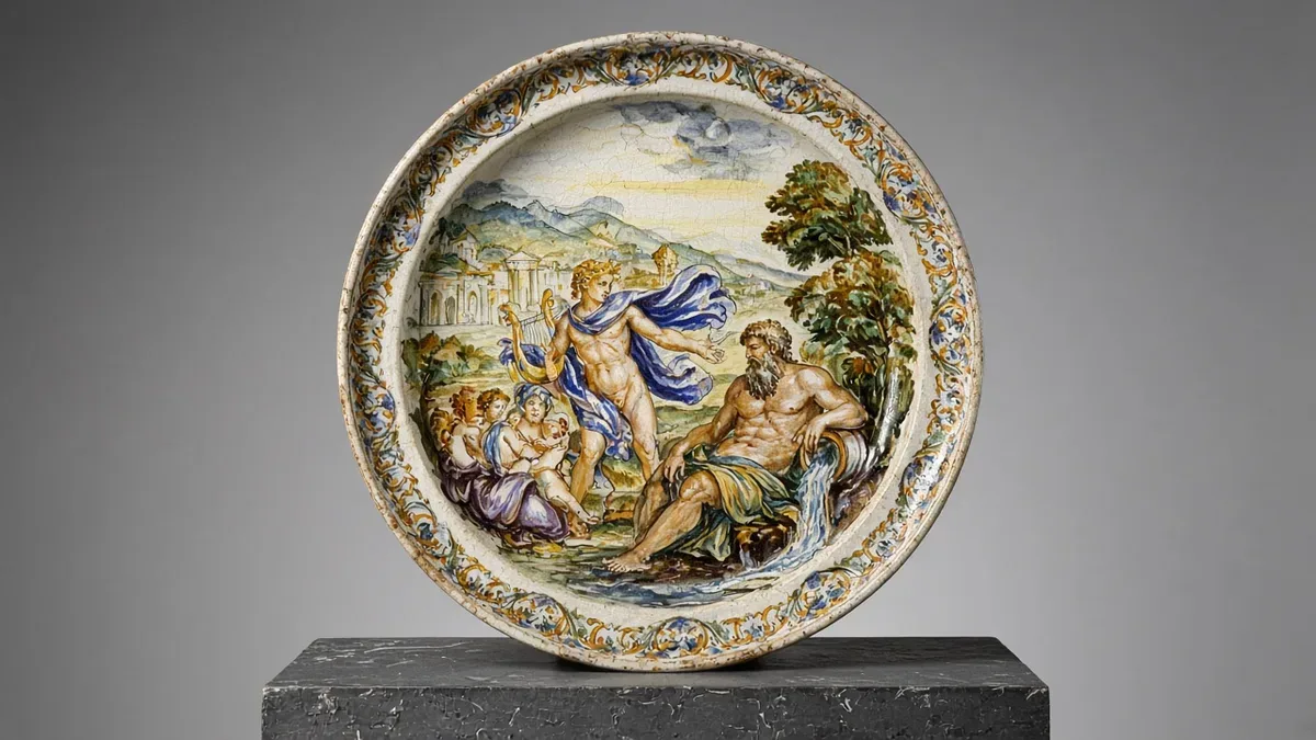 Dating Urbino Istoriato Maiolica by Marks and Construction