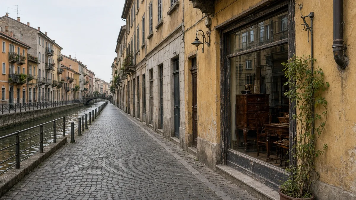 Milan Antiques Walking Guide: Brera, Navigli Markets & What to Buy
