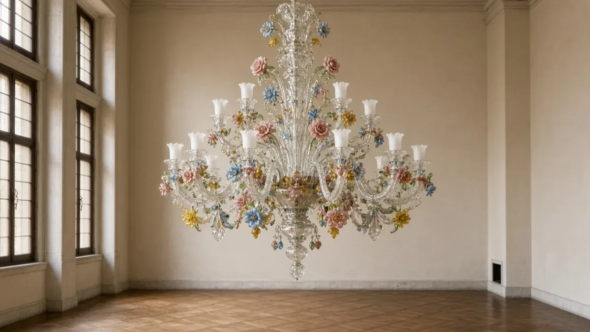 Venetian Chandeliers: Rezzonico Style, Identification & Collector's Guide